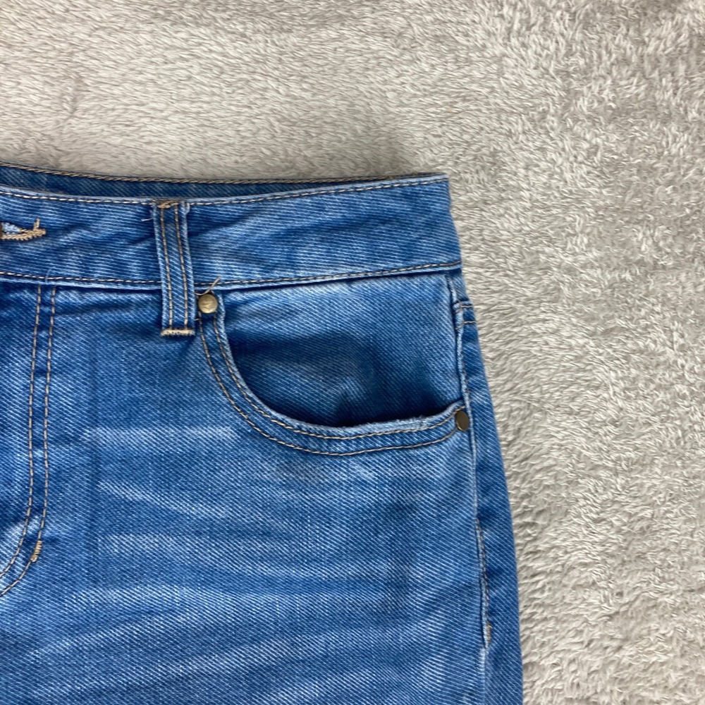 d.jeans Womens Size 6 Medium Wash Distressed Skinny Jeans 30 Waist - Picture 4 of 14